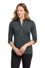 OGIO Women's Gauge Polo. LOG122 Diesel Grey
