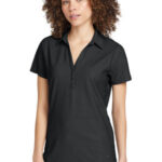 OGIO Women's Onyx Polo. LOG126 Blacktop
