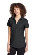 OGIO Women's Onyx Polo. LOG126 Blacktop