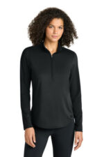 OGIO Women's Regain 1/2-Zip LOG172 Blacktop