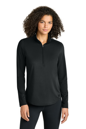 OGIO Women's Regain 1/2-Zip LOG172 Blacktop