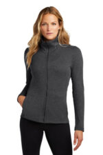 OGIO Women's Pixel Full-Zip. LOG203 Blacktop