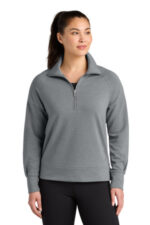 OGIO Women's Luuma 1/2-Zip LOG814 Petrol Grey Heather