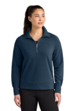 OGIO Women's Luuma 1/2-Zip LOG814 River Blue Navy