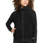 OGIO Women's Luuma Sherpa Full-Zip. LOG815 Blacktop