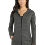 OGIO Women's Flux Full-Zip Hoodie LOG823 Tarmac Grey Heather