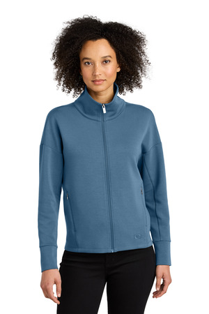 OGIO Women's Transcend Full-Zip LOG860 Blue Mist