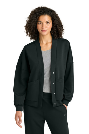 OGIO Women's Transcend Cardigan LOG862 Blacktop