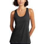 Port & Co Women's Performance Tank LPC380TT Jet Black