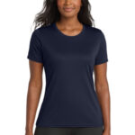 Port & Co Women's Performance Tee. LPC380 Deep Navy
