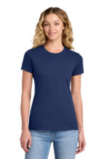 Port & Co Women's Fan Favorite Tee. LPC450 Team Navy
