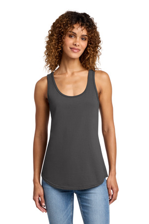 Port & Co Women's Core Cotton Tank Top. LPC54TT Charcoal