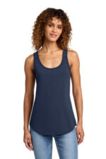 Port & Co Women's Core Cotton Tank Top. LPC54TT Navy