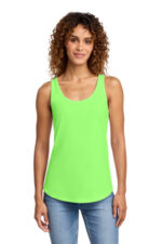 Port & Co Women's Core Cotton Tank Top. LPC54TT Neon Green