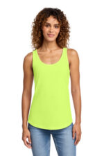 Port & Co Women's Core Cotton Tank Top. LPC54TT Neon Yellow