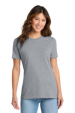 Port & Co Women's Core Cotton Tee. LPC54 Athletic Heather