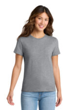 Port & Co Women's Essential Tee. LPC61 Athletic Heather