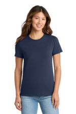 Port & Co Women's Essential Tee. LPC61 Navy