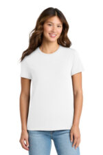 Port & Co Women's Essential Tee. LPC61 White