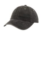 Port Authority Women's Garment-Washed Cap. LPWU Black