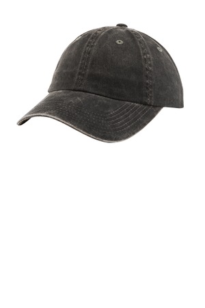 Port Authority Women's Garment-Washed Cap. LPWU Black