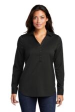 Port Authority Ladies City Stretch Tunic LW680 Black