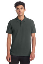 Mercer+Mettle Stretch Heavyweight Pique Polo MM1000 Anchor Grey