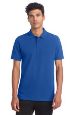 Mercer+Mettle Stretch Heavyweight Pique Polo MM1000 Blue Note