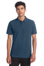 Mercer+Mettle Stretch Heavyweight Pique Polo MM1000 Insignia Blue