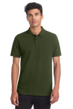 Mercer+Mettle Stretch Heavyweight Pique Polo MM1000 Townsend Green