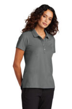 Mercer+Mettle Women's Stretch Pique Polo MM1005 Storm Grey