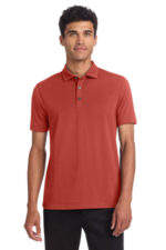 Mercer+Mettle Stretch Jersey Polo MM1014 Terracotta