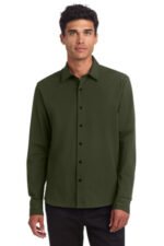 Mercer+Mettle Long Sleeve Stretch Woven Shirt MM2000 Townsend Green