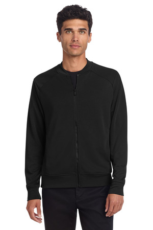 Mercer+Mettle Double-Knit Bomber MM3000 Deep Black