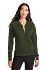 Mercer+Mettle Women's Double-Knit Bomber MM3001 Townsend Green