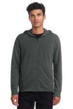 Mercer+Mettle Double-Knit Full-Zip Hoodie MM3002 Anchor Grey