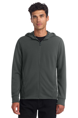 Mercer+Mettle Double-Knit Full-Zip Hoodie MM3002 Anchor Grey