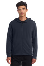 Mercer+Mettle Double-Knit Full-Zip Hoodie MM3002 Night Navy