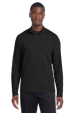 Mercer+Mettle Stretch 1/4-Zip Pullover MM3010 Deep Black