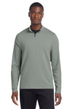 Mercer+Mettle Stretch 1/4-Zip Pullover MM3010 Gusty Grey