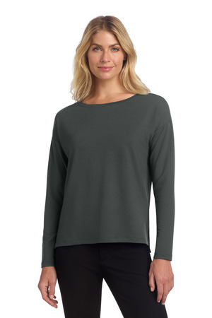 Mercer+Mettle Women's Stretch Drop Shoulder Pullover MM3013 Anchor Grey