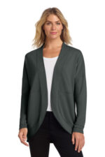 Mercer+Mettle Women's Stretch Open-Front Cardigan MM3015 Anchor Grey