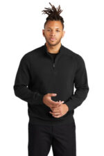 Mercer+Mettle 1/4-Zip Sweater MM3020 Deep Black