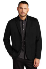 Mercer+Mettle Relaxed Knit Blazer MM3030 Deep Black