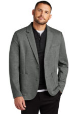 Mercer+Mettle Relaxed Knit Blazer MM3030 Storm Grey Heather