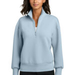 Mercer+Mettle Women's Soft Spacer 1/4-Zip MM3101 Celestial Blue