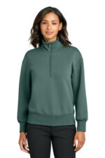 Mercer+Mettle Women's Soft Spacer 1/4-Zip MM3101 Silver Pine