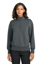 Mercer+Mettle Women's Soft Spacer 1/4-Zip MM3101 Storm Grey