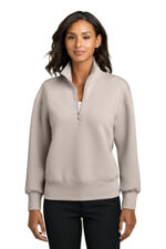 Mercer+Mettle Women's Soft Spacer 1/4-Zip MM3101 Warm Quartz