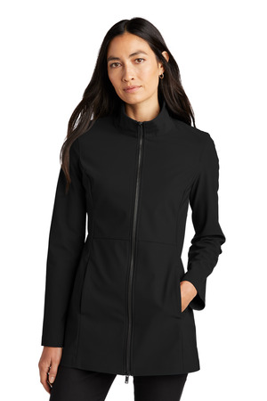 Mercer+Mettle Women's Faille Soft Shell MM7101 Deep Black